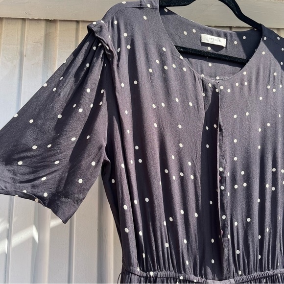 Black Polka Dot Jumpsuit - Picture 2 of 7